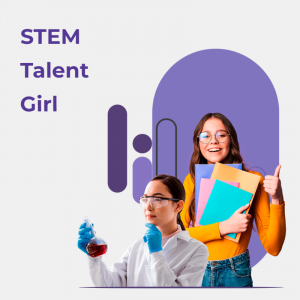 grafismo stem talent girl