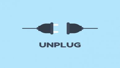 Ilustración de cable desenchufado