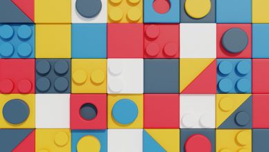 Bloques de colores tipo Lego