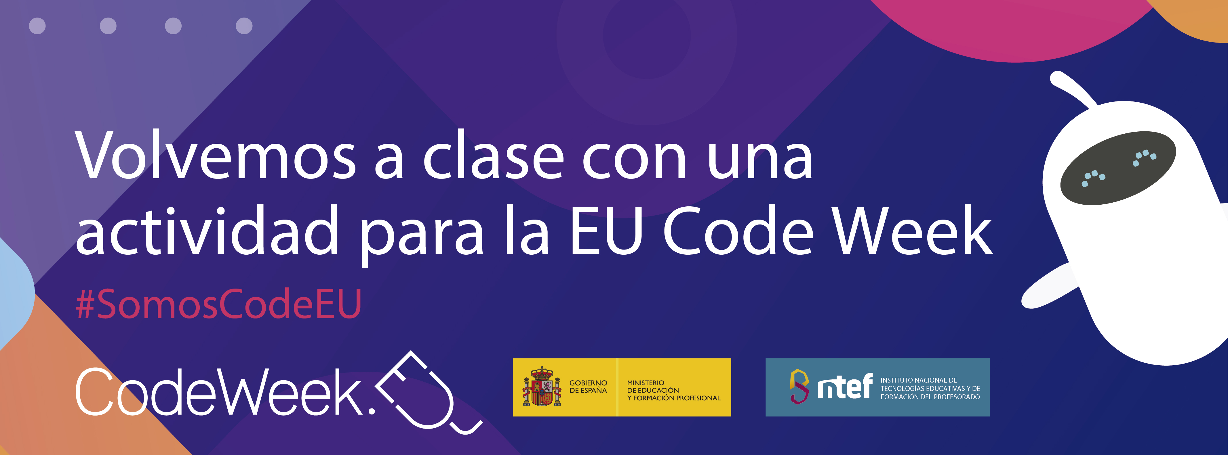 NOOC: Volvemos a clase con una actividad para la EU Code Week (4ª edición)