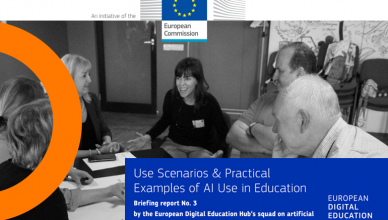 Escenarios y ejemplos prácticos de IA en educación Portada