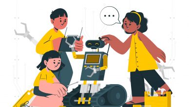 Grafismo de robótica educativa