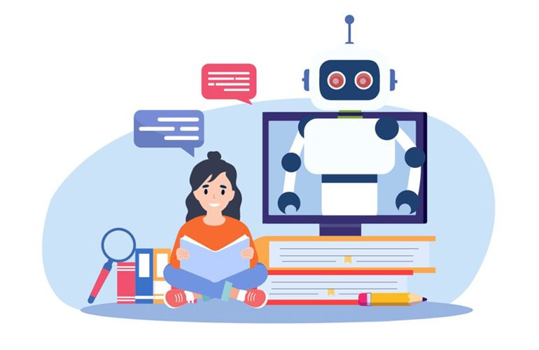 Grafismo de AI competency framework for students