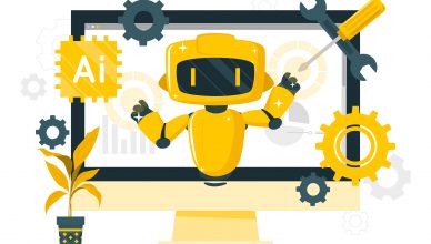 Grafismo de un robot