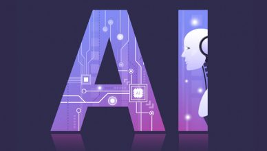 Ilustración con letras IA
