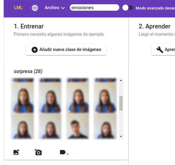 Imagen de entrenamiento de Learning Machine