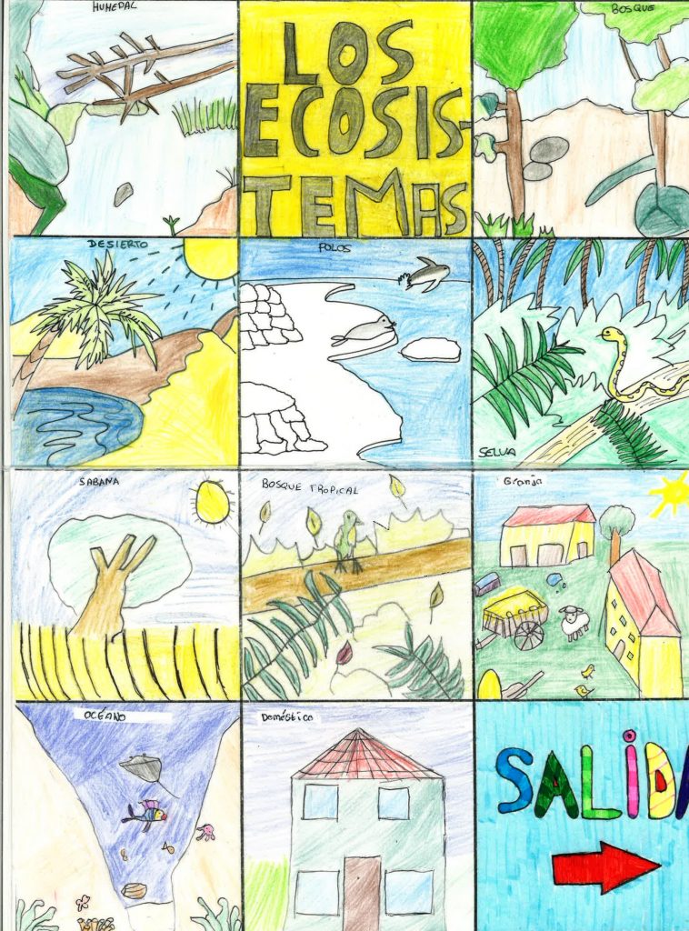 Recursos de la propuesta educativa: "Exploradores del mundo natural: creando y navegando por los ecosistemas".