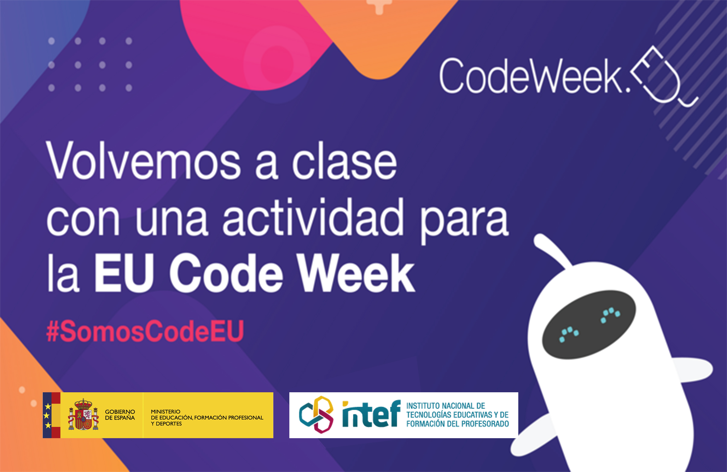 NOOC “Volvemos a clase con una actividad para la EU Code Week”