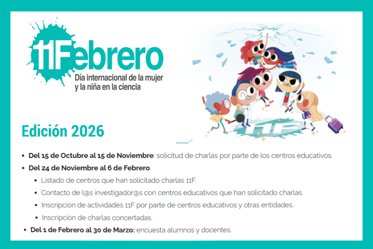 Cartel informativo de las fechas clave de la edición 2026