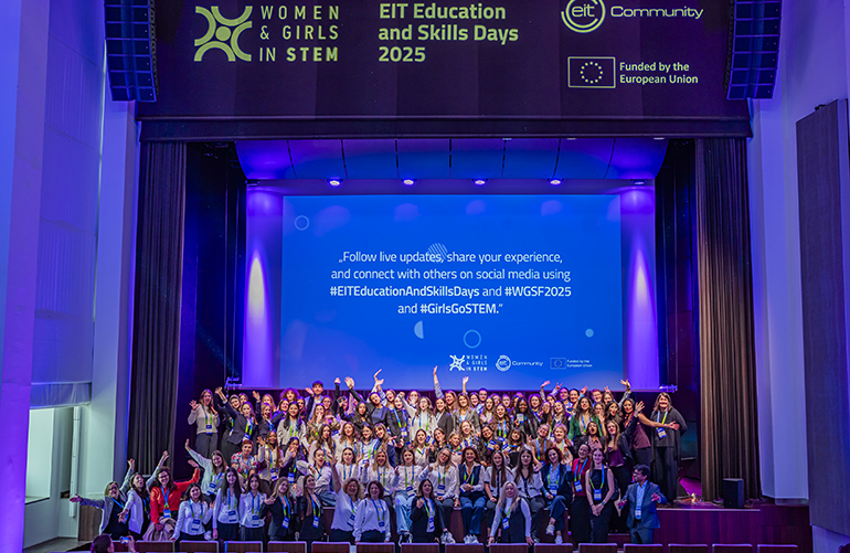 Foro de mujeres y niñas STEM 2025. Foro de mujeres y niñas STEM 2025. Fuente de la imagen: https://eit-education-skills-days.eu/ Autor: (c) Vaclav Hodina