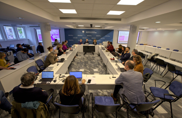 Imagen de la reunión en Liubliana. Elaboración propia